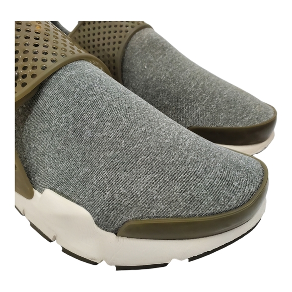 NIKE Sock Dart SE Gray Running Shoes Slip On - Picture 7 of 12